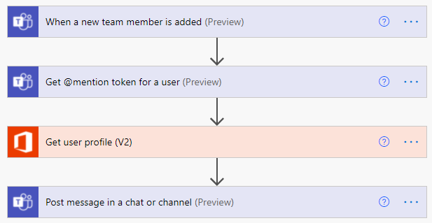 automation - Power Automate send direct message to a user that joins  Microsoft Teams - Super User