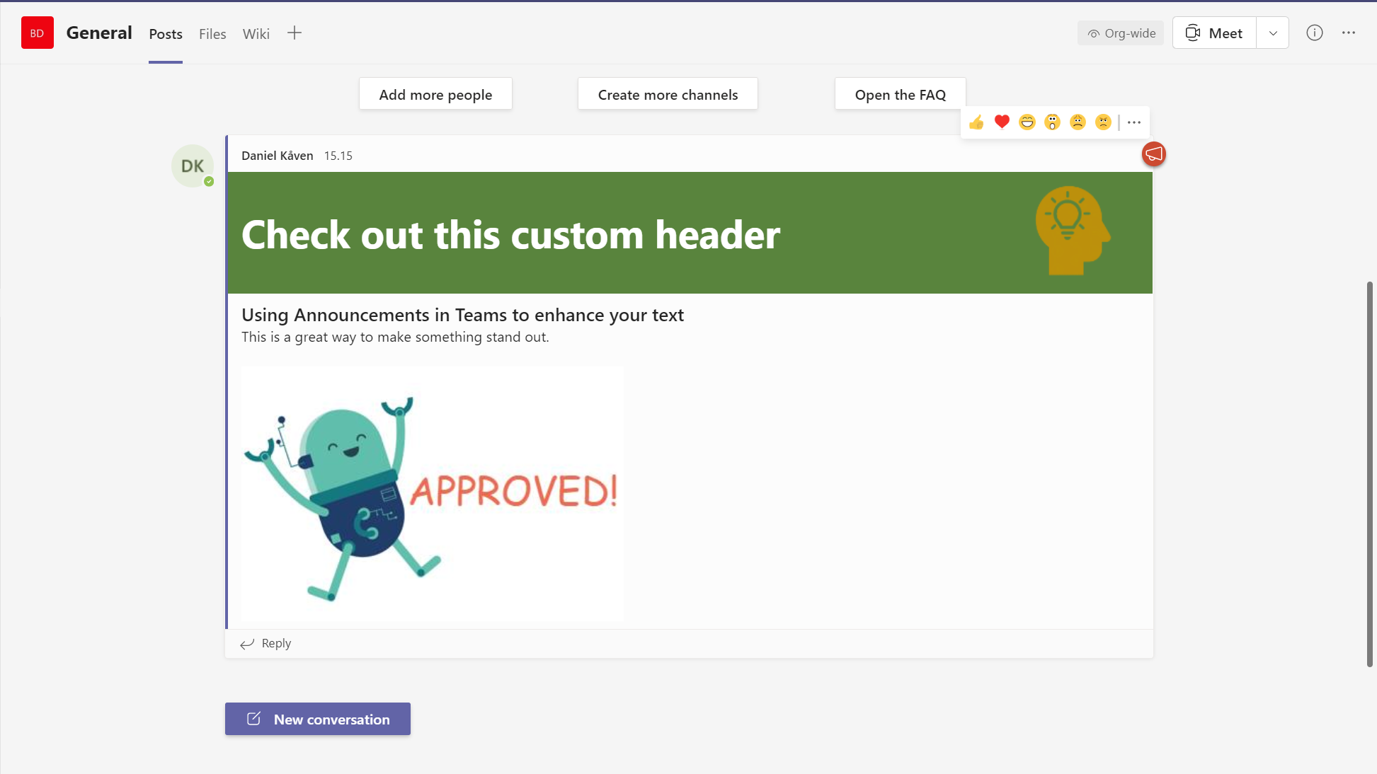 Microsoft Teams Announcements Teams Blog for SMB