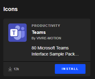 Stream Deck Icon, Teams