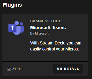 Using the Native Elgato StreamDeck Integration with Microsoft Teams