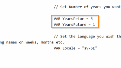 DAX dDates table 2.0 | TMDL